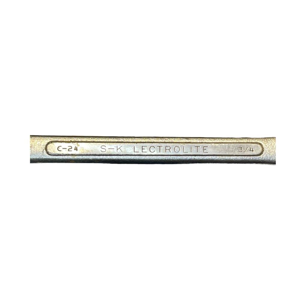 S-K Lectrolite C-24 Alloy 3/4" 12-Point Combination Spanner Wrench Hand Tool - Picture 2 of 6